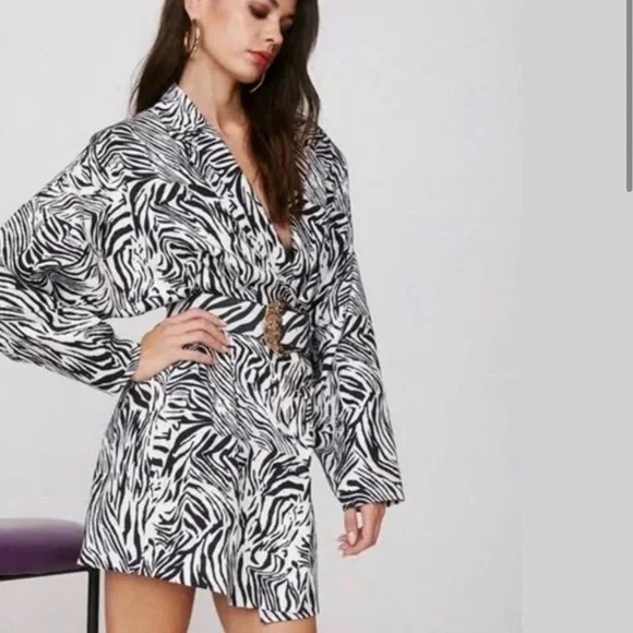 Nasty Gal Jackets Coats Nasty Gal Emrata Collab Wild Streak